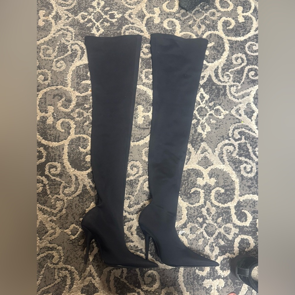Balenciaga Thigh High Knife Boots 🔪🖤